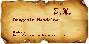 Dragomir Magdolna névjegykártya